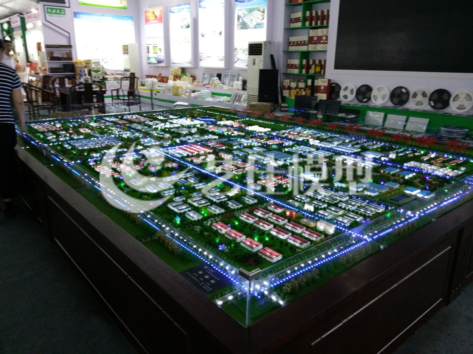 陕西省大荔县经济技术开发区规划模型