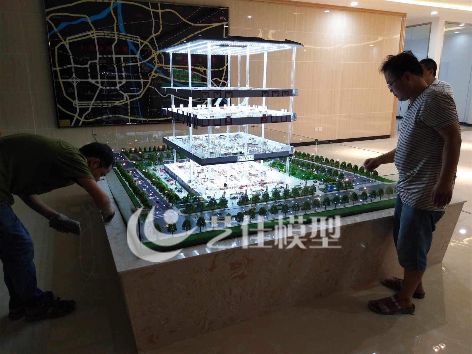 陕西省蓝田县家具工业园展厅